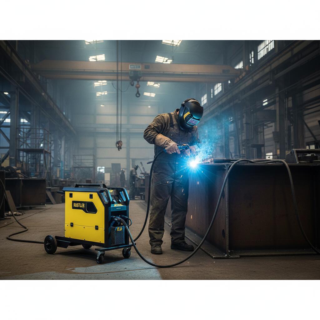 Svářečka CO2 ESAB Rustler 203C pro MIG - výhodný SET